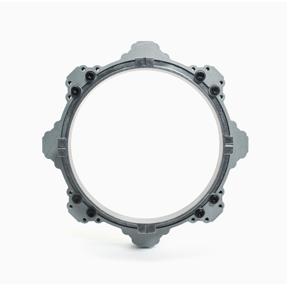 Speed Ring for Nanlux Evoke 1200, designed for compatibility with Chimera Octa Lightbanks in photography.