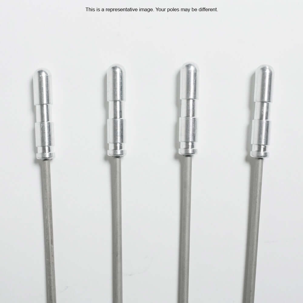 Four aluminum poles, each 28.25" (718mm), designed for Octaspace X and SR for photography use.