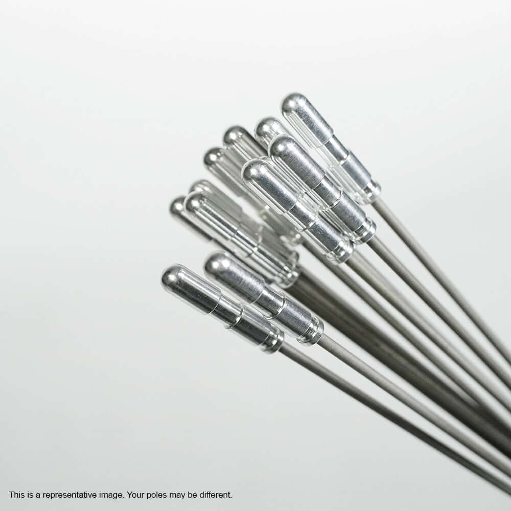 Aluminum pole set for Octaspace X and SR, ideal for photography and studio setups.