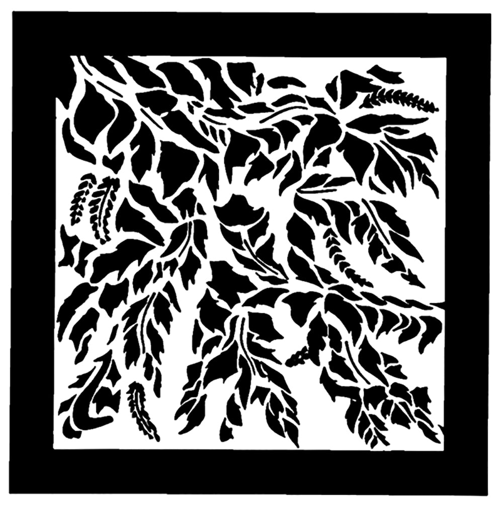 Chimera Window Pattern - Leaf Breakup design for photography, 16" x 16", creating unique light shadows.