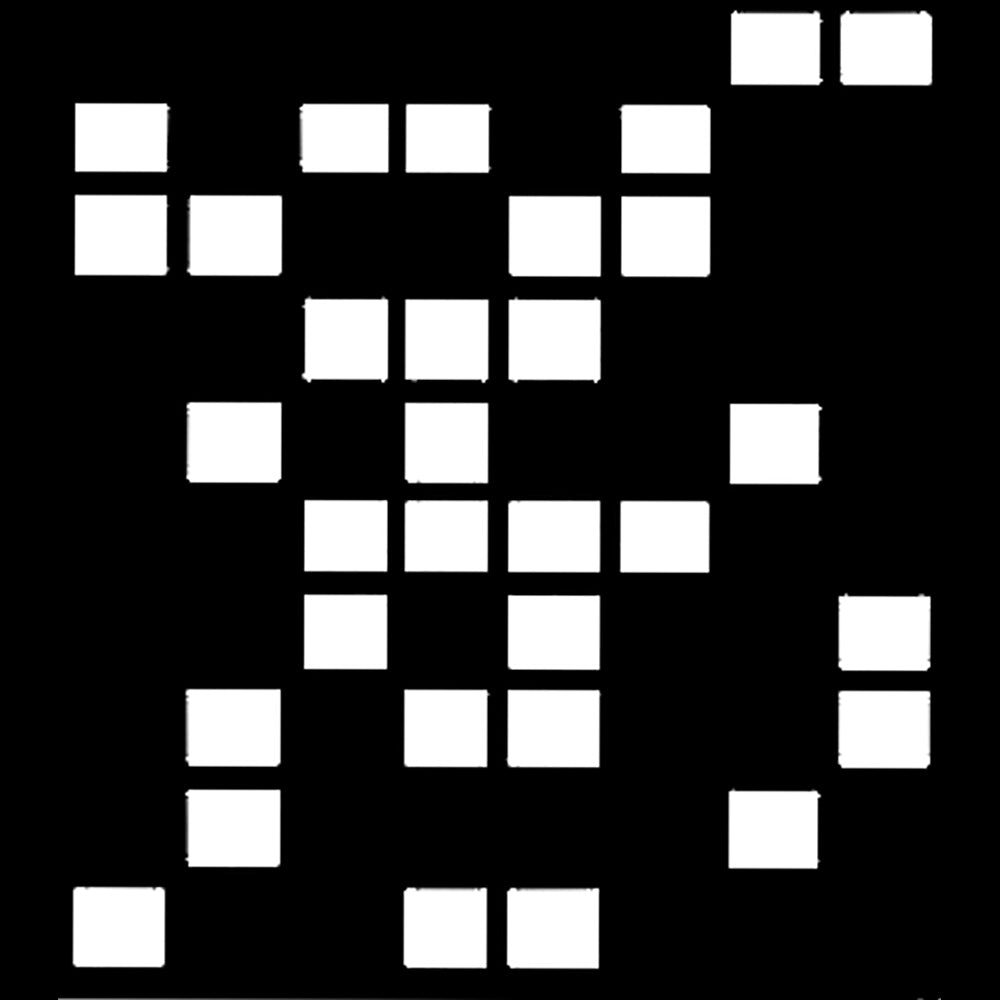 Chimera Window Patterns - Series II Domino, 16" x 16" for creating unique light patterns in photography.