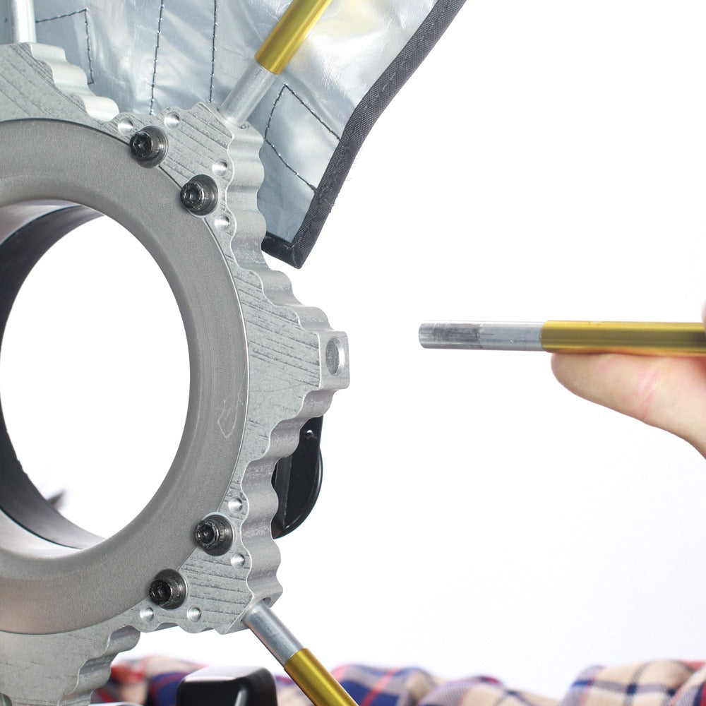 Pole-Octa-32.5" For 13.5" Ring image 1