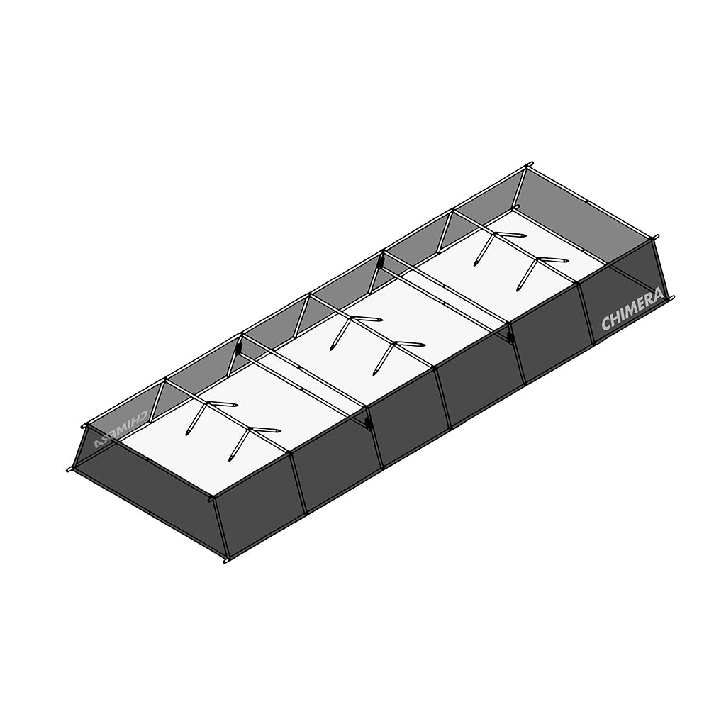 F2X Overhead Lightbank 10' X 30' (3.05 M X 9.14 M)