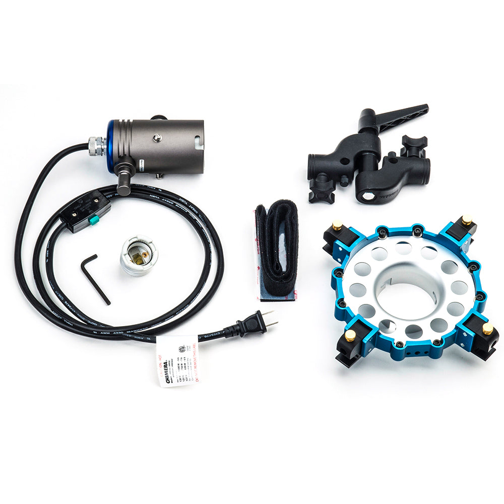 Triolet  (Includes Mogul Socket, Medium Base Reducer, Stand Adapter And Quick Release Ring)
