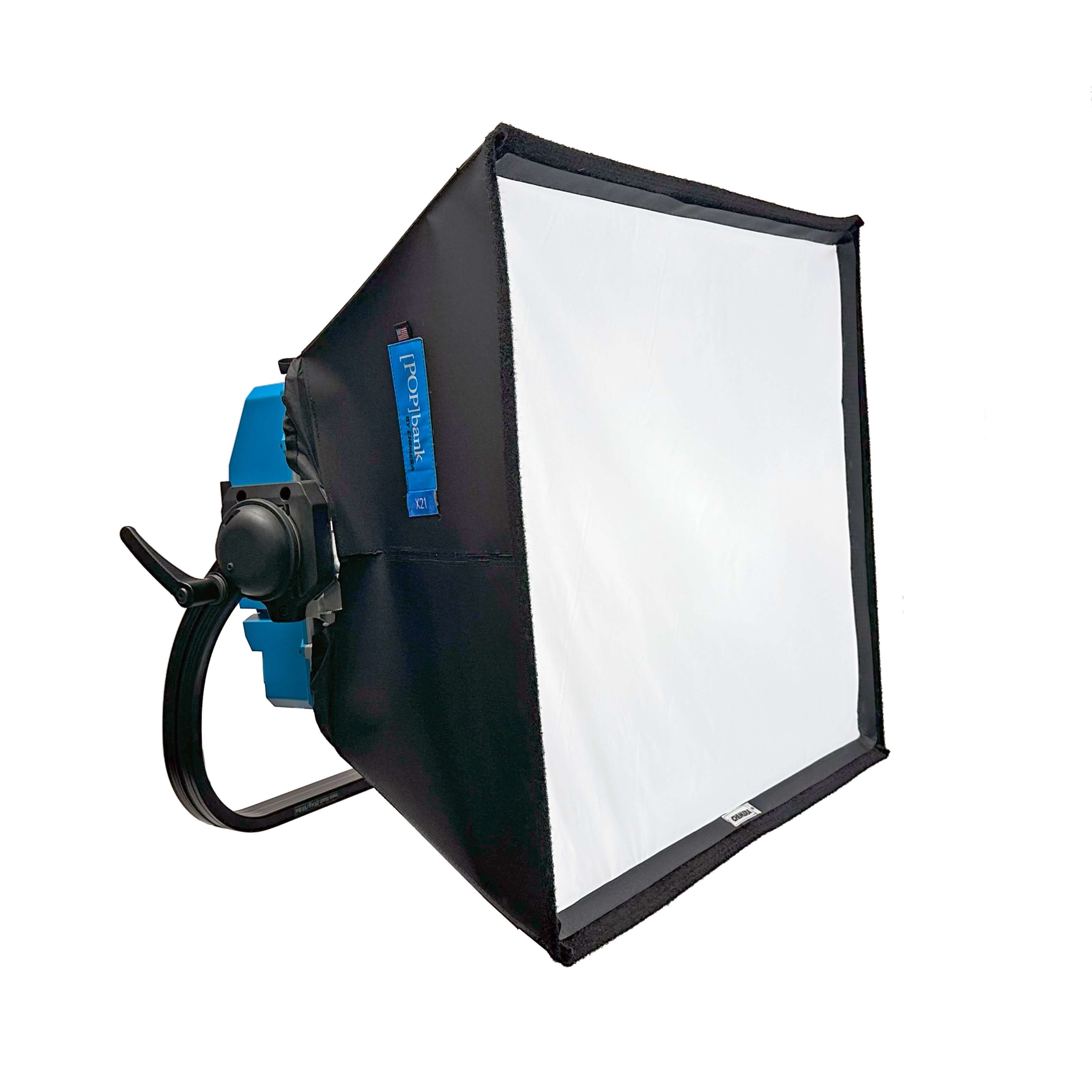 Chimera POP Bank for ARRI SkyPanel X21, a lightweight softbox designed for professional photography lighting.