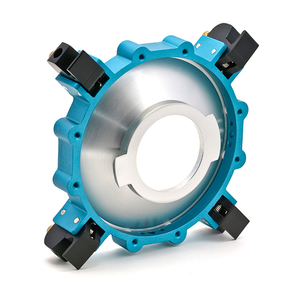 Speed Ring for photography with full metal construction and Quick Release feature for Chimera Lightbanks.