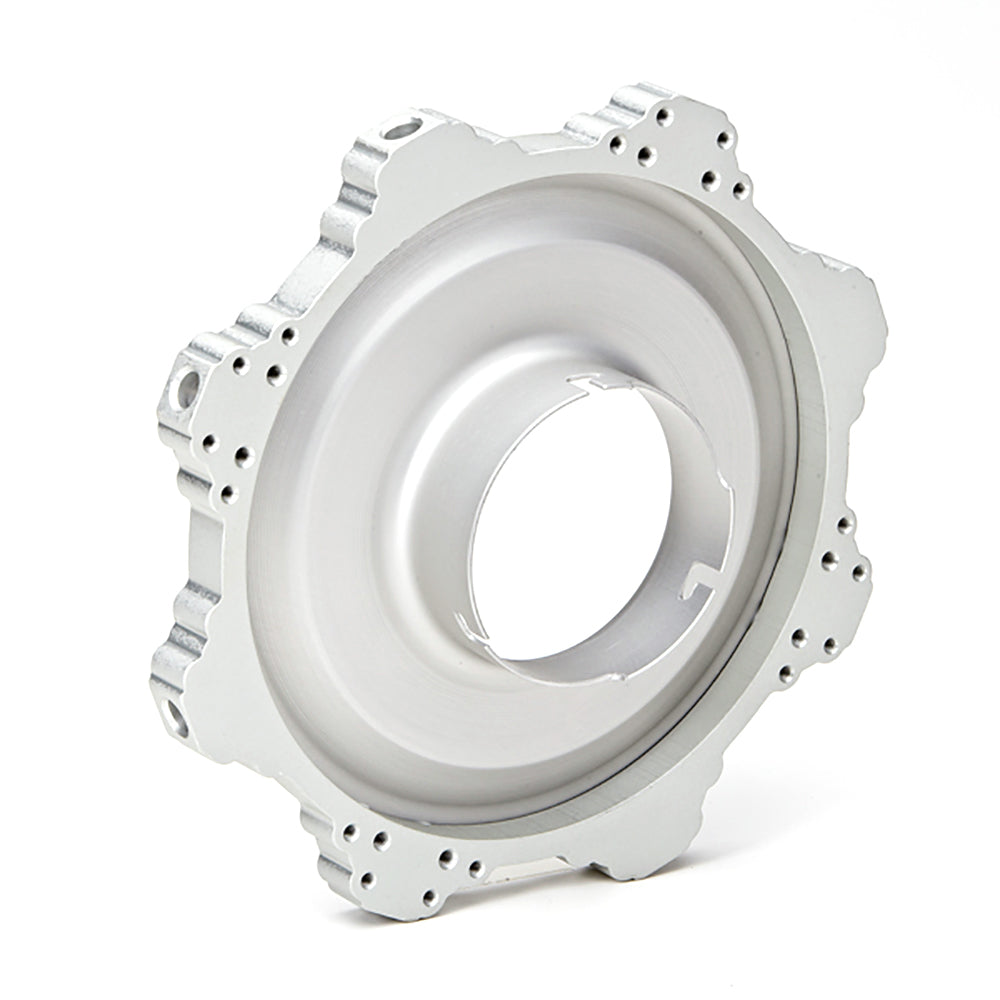 Octaplus Speed Ring for photography, metal construction, supports Chimera's Octa Lightbanks, rectangular, and Strip Lightbanks.